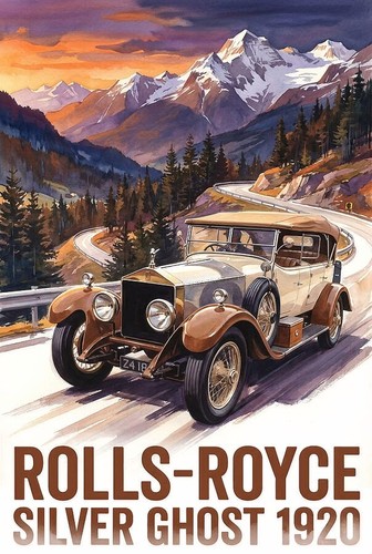 Rolls royce silver ghost 1920 - rolls,